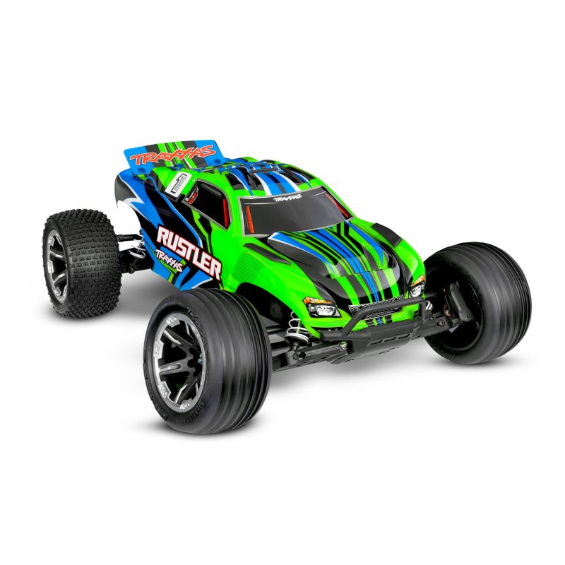 Traxxas Rustler 1/10 2WD Brushed | Extreme heavy-duty |  Baterie și Încărcător incluse