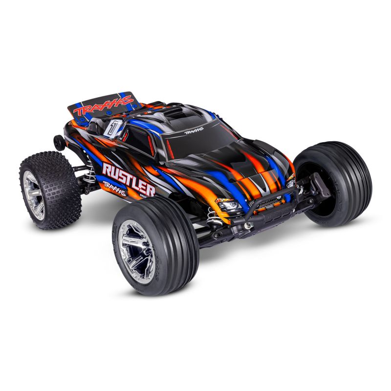 Traxxas Rustler 1/10 2WD BL-2S | Heavy Duty