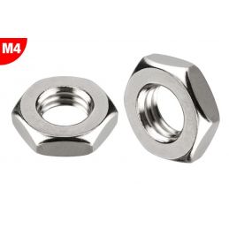 Piuliță hexagonală cu profil redus M4