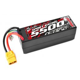 Baterie Li-Po Sport Racing 60C 5500mAh 4S 14,8V cu carcasă dură și conector XT-90