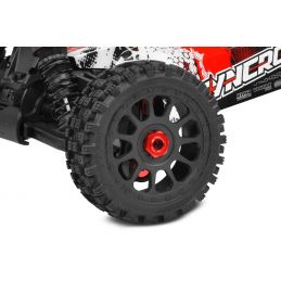 Anvelope 1/8 Buggy Scorpion XTB cu jante negre lipite