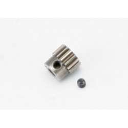 Pinion 14 dinti ( pas metric 0,8, compatibil cu pas 32) (pentru ax de 5 mm) / șurub de fixare
