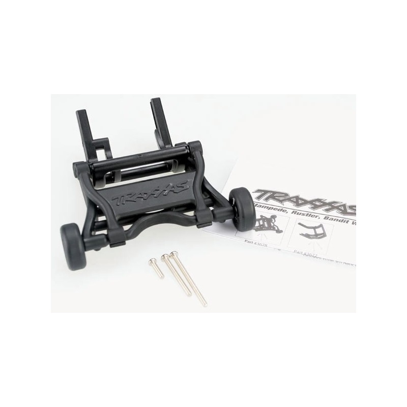 Wheelie bar negru Slash, Stampede, Rustler, Bandit