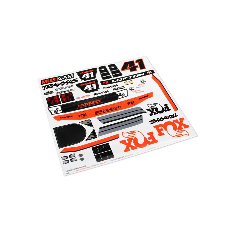 Hartie Decal UDR Fox Edition