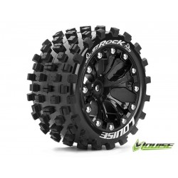 Roti negre ST-ROCK cu anvelope Stadium Truck 2,8" LOUISE