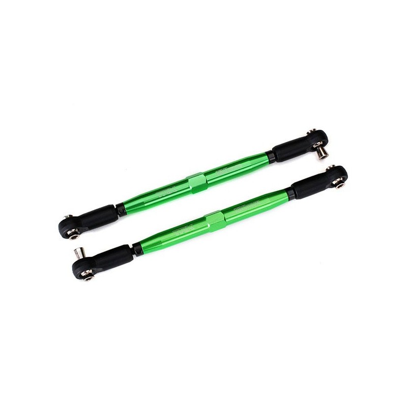 Bielete reglabile verzi aluminiu 157mm (2 buc)