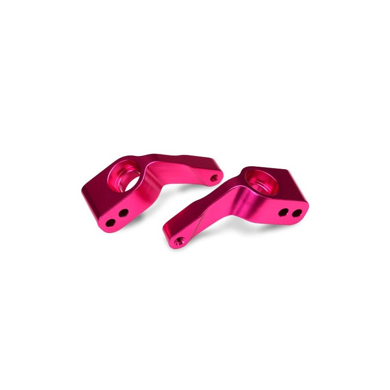Fuzete roz (2 buc) din aluminiu  si rulmenti 5x11mm (4 buc)