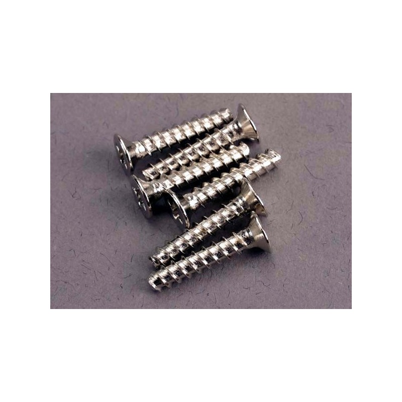 Suruburi autofiletante cu cap ingropat 3x15mm (6 buc)