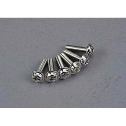 Suruburi cu cap plat 3x12mm (6 buc)
