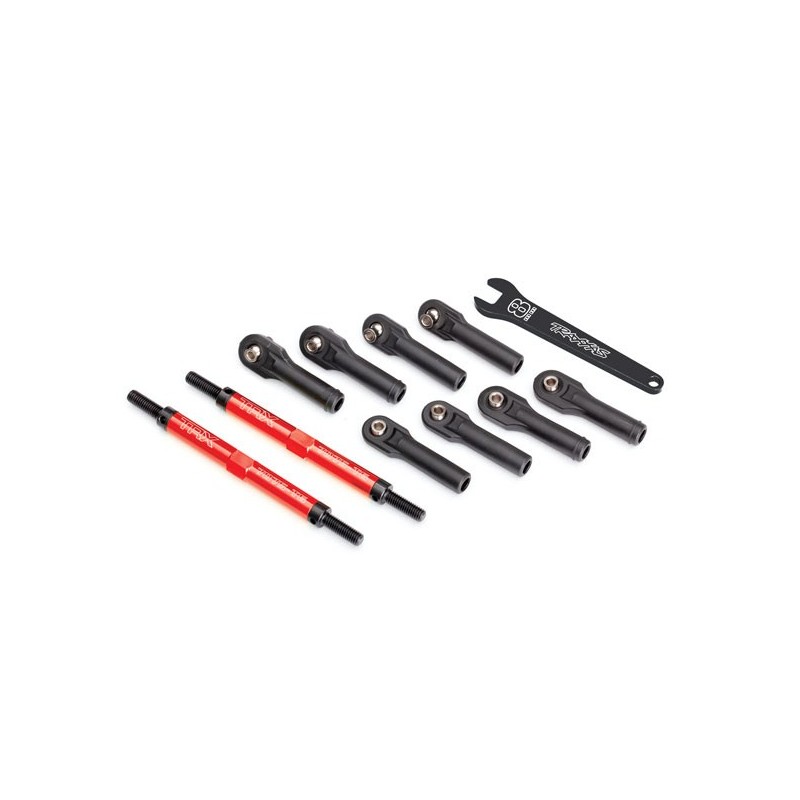 Bielete rosii din aluminiu  cu cheie de 10 mm