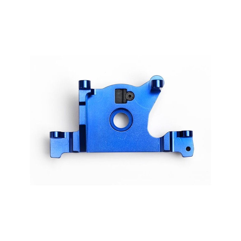 Suport motor din aluminiu anodizat albastru