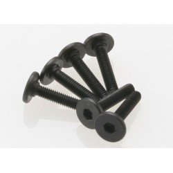 Suruuri 3x15mm cu cap imbus plat (6 buc)