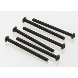 Suruburi 3x40mm cu cap imbus bombat (6 buc) 