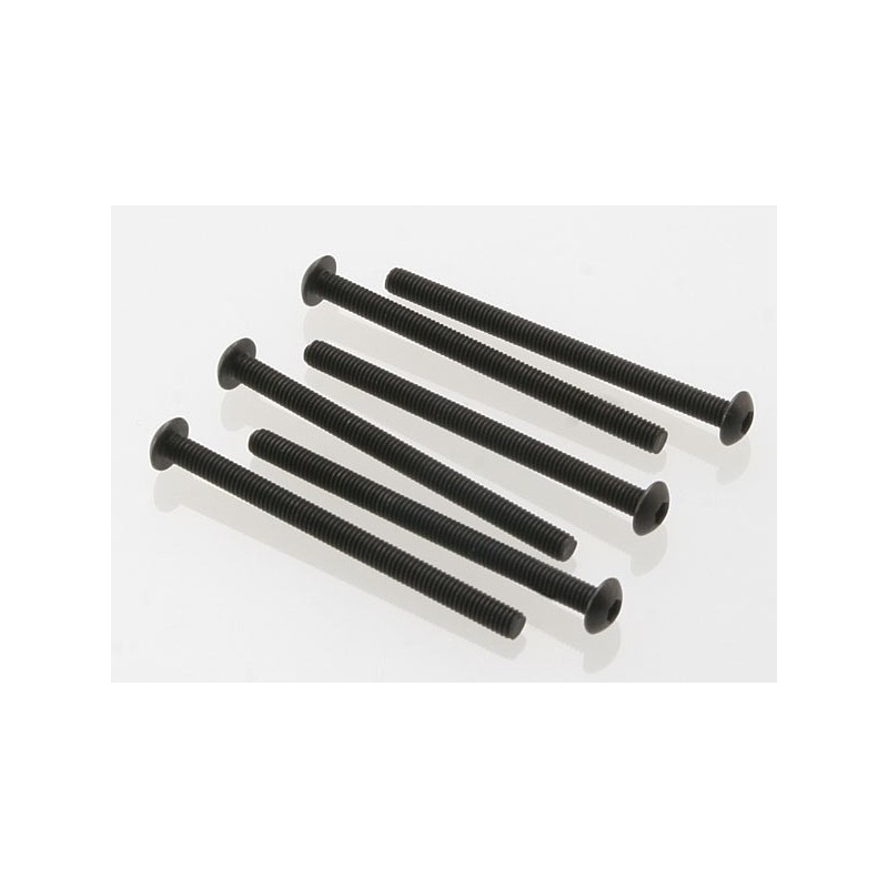 Suruburi 3x40mm cu cap imbus bombat (6 buc) 