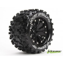 Roti negre cu anvelope Louise MT-Uphill 2.8" scara 1/10