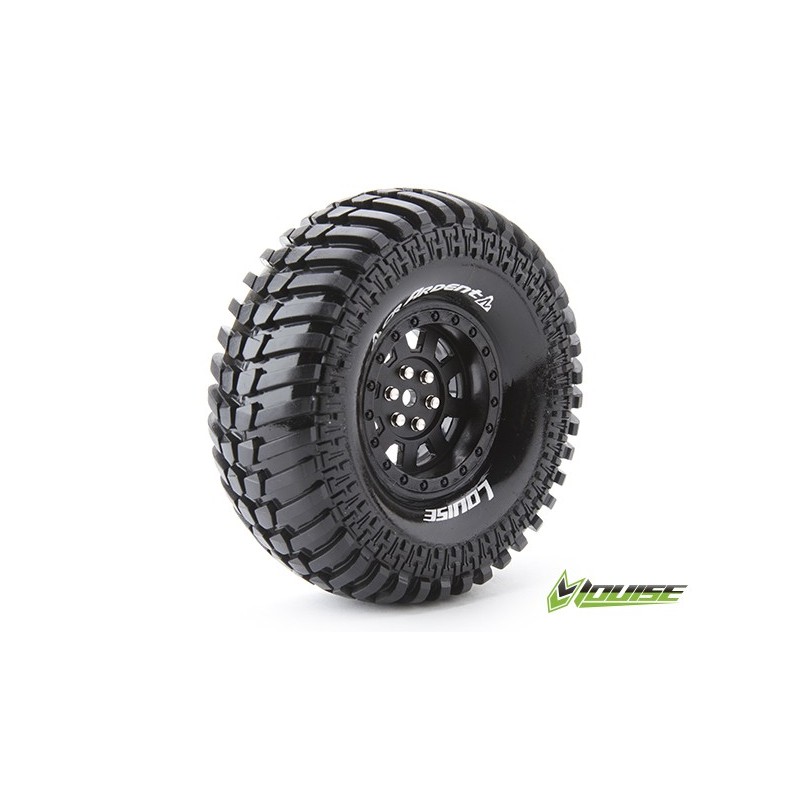 Roti negre cu anvelope Louise CR-Ardent 1.9"