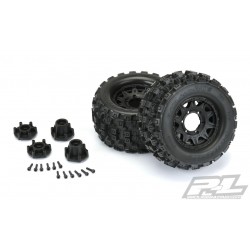 Anvelope Proline Badlands MX28 montate pe roti