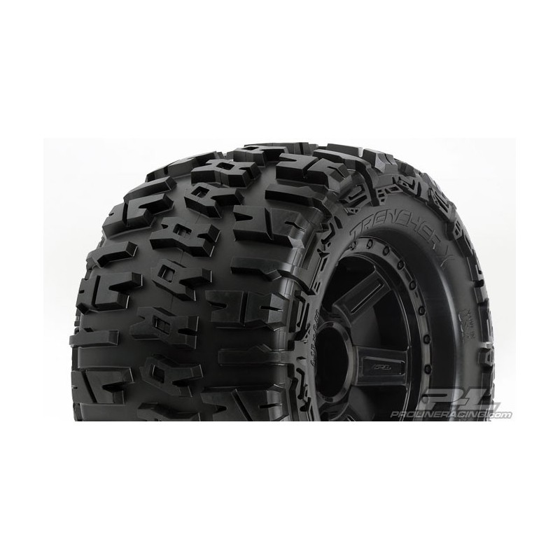 Anvelope Proline Trencher X 3.8" montate pe roti