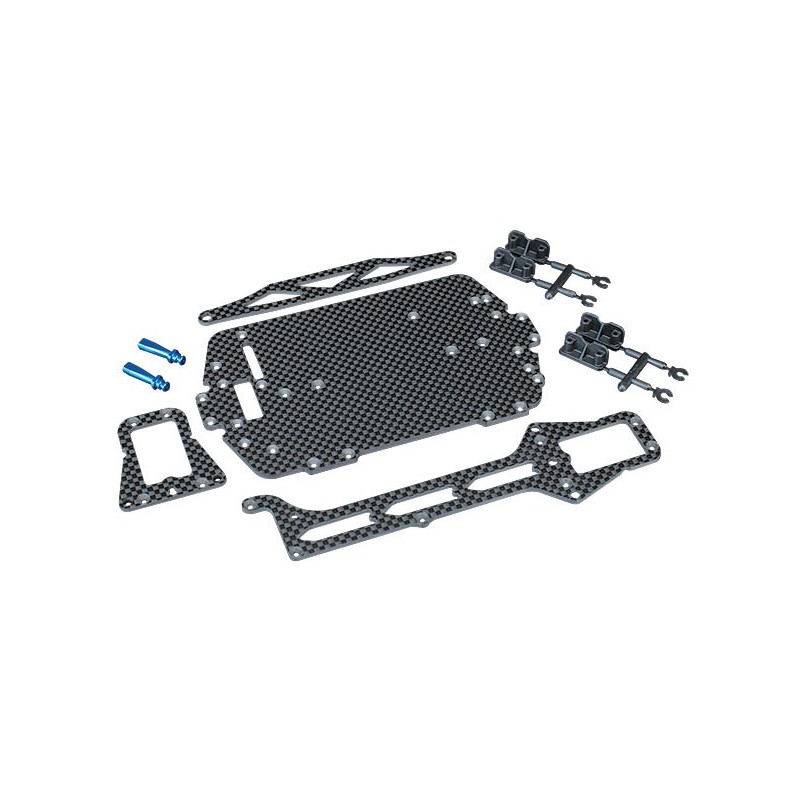 Kit conversie sasiu fibra carbon