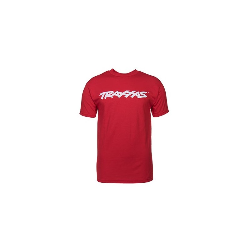 Tricou rosu logo Traxxas marime M