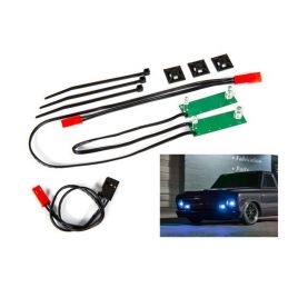 Set lumini albastre LED...